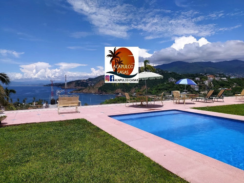 Imagen 1 de 15 de Casa En Acapulco, Renta Vacacional
