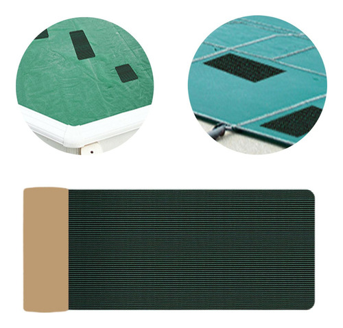 Kit De Reparo De Remendo De Piscina Acessórios 100 Cm