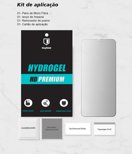 Película Moto G84 Kingshield Hydrogel (fosca)