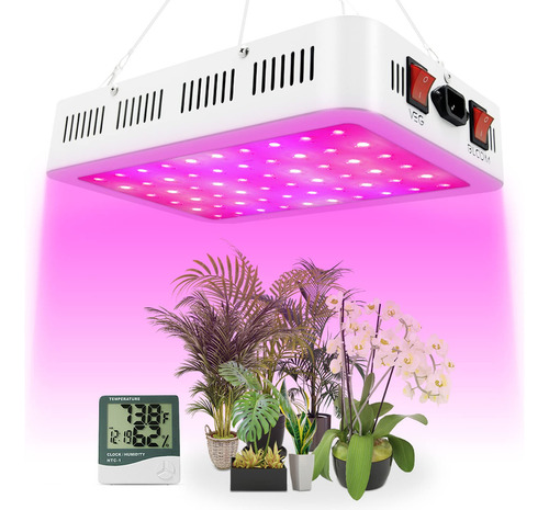 Luz Led De Crecimiento, 600 W Para Plantas De Interior, Lmpa