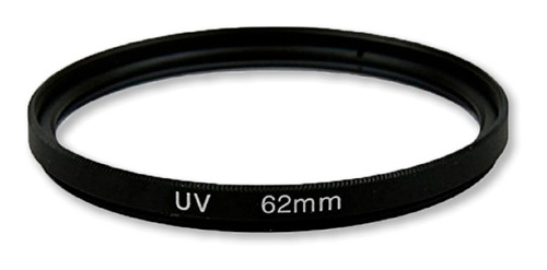 Filtro Uv 62mm Para Lentes Fotográficos