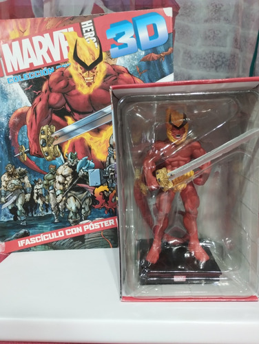 Surtur Marvel Héroes 3d Salvat Figura Resina Y Fascículo (Usado)