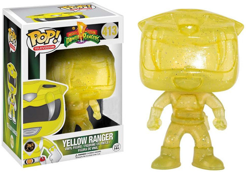 Power Rangers Funko Pop! Tv Ranger Amarillo De Vinilo