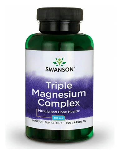 Magnesio Triple Complex X 300capsu - Unidad a $2533