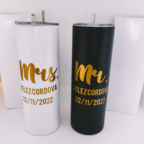 Tumbler De 20 Onzas Personalizado En Vinil