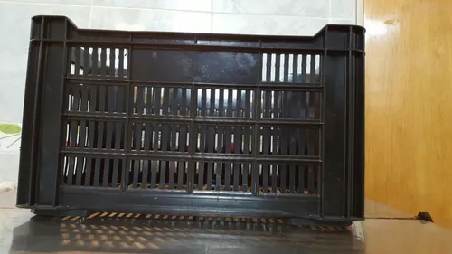 Cajón Bidonero Plástico Apilable Medidas 55x36x31