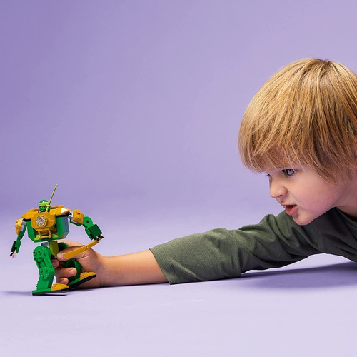 Imagen 3 de 3 de Lego 71757 Ninjago - Meca Ninja De Lloyd 57 Pcs -