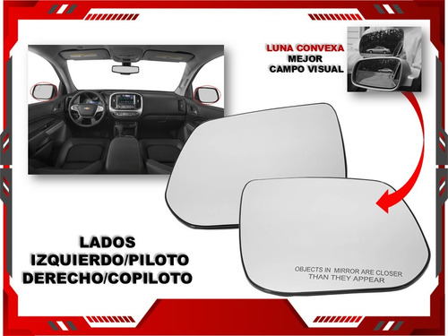 Par De Lunas Espejo Chevrolet Colorado 2015-2022