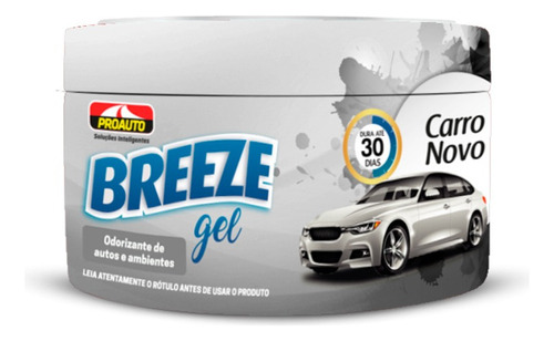 Aromatizante Cheirinho Carro Breeze Gel Odorizante