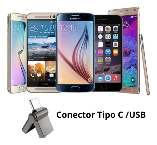 Pendrive 1tb Tipo C Y Usb Compatible Pc Android