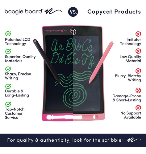 Ea Tableta De Escritura Lcd Boogie Board Jot De 8.5