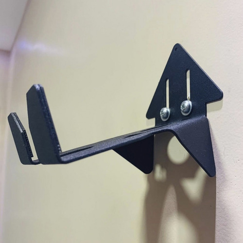 Imagem 8 de 10 de Suporte De Parede Bicicleta Decora Bike Horizontal Pendurar Cor Preto