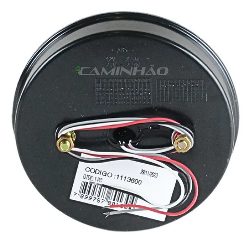 Lanterna Corujinha Traseira Led Facchini Aspock Cristal 24v Lanterna Corujinha Traseira Led Facchini Aspock Cristal 24v