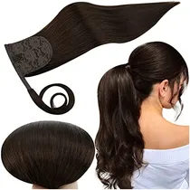 Comprar Estirado Pelo Cola De Caballo Extensiones Pelo Humano 8yyh1