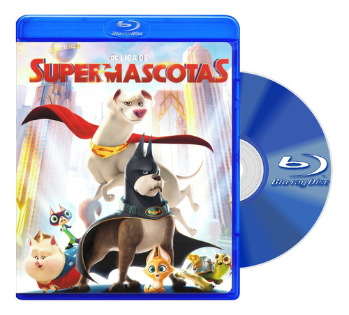 Blu Ray Dc Liga De Supermascotas
