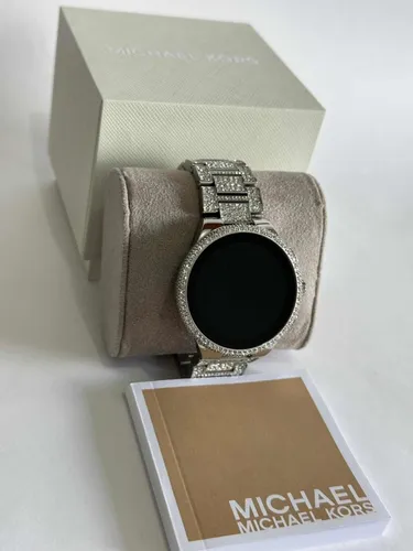 Smartwatch michael kors plata sale