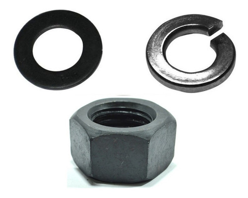 Kit Tornillo Hexagonal Grado 8 Fino Nf 1'' X 10'' (10 Pzs)
