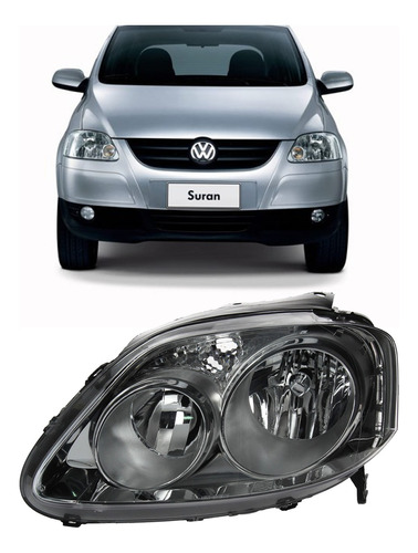 Optica Vw Suran 2004 2005 2006 07 2008 2009 Izq Doble