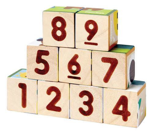 Minicubo Puzzle Plantoys 6 Actividades Madera Premium
