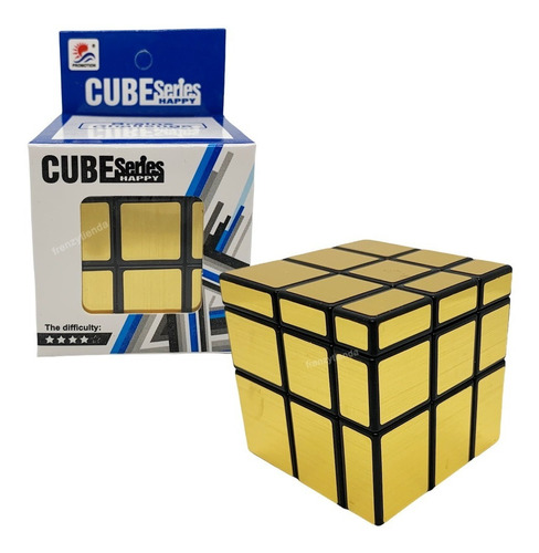 Cubo Rubik Moyu Mirror 3 X 3 Dorado Oro Gold 3x3x3 Espejo