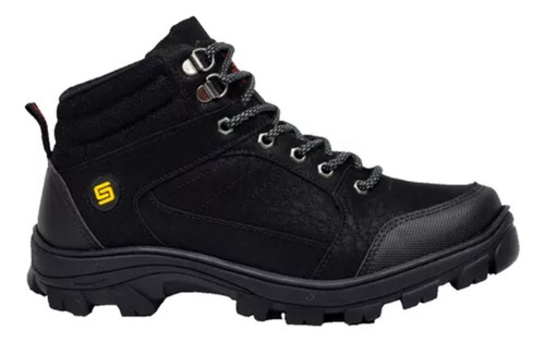 Zapatos Borcegui Trekking Senderismo Hombre Star Flex 1021