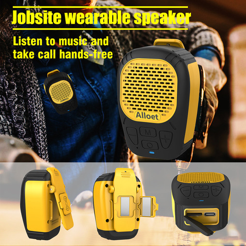Para Altavoz Portátil Compatible Con Bluetooth Con Clip
