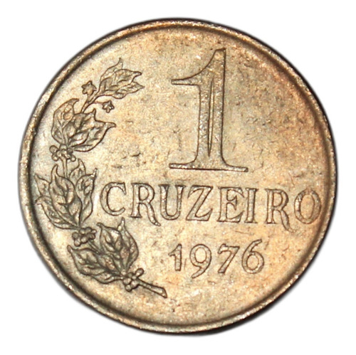 Moeda 1 Cruzeiro De 1976 (Usado)
