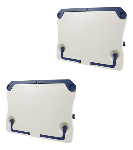 2 Piezas De Mesa Plegables De Plástico Para Mesa, Soporte De