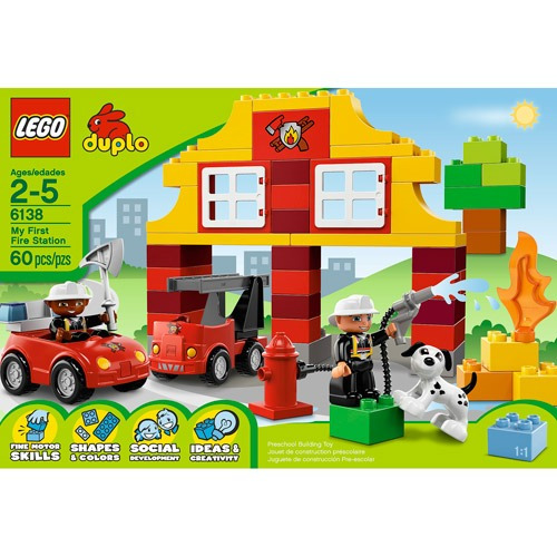 Lego Duplo Mi Primera Estación De Bomberos