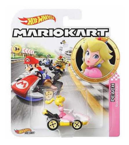 Princess Peach Mariokart Hot Wheels Standard Kart