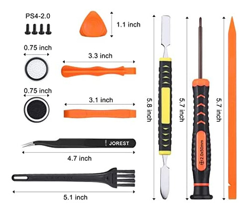 Jorest Kit De Ferramentas De Reparo De Limpeza Para Ps3 Ps4