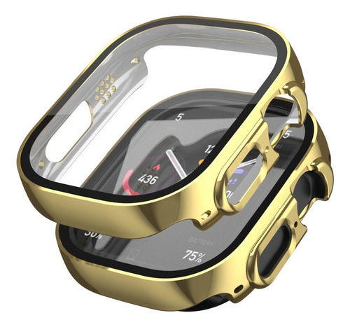 Protector Bumper Metalizados Para Applewatch Ultra De 49mm