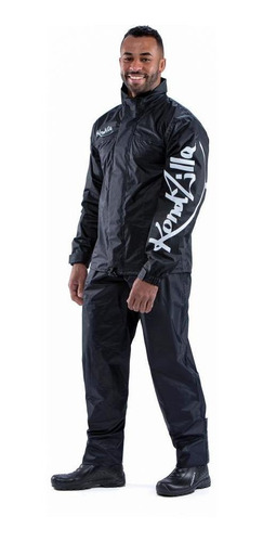 Imagem 1 de 3 de Capa De Chuva Kondzilla Nylon Motoqueiro Motoboy Pantaneiro