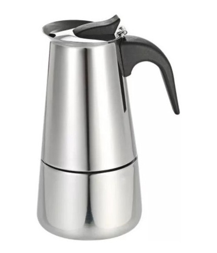 Cafetera Acero Inoxidable Espresso Maker Manual 6 Cup