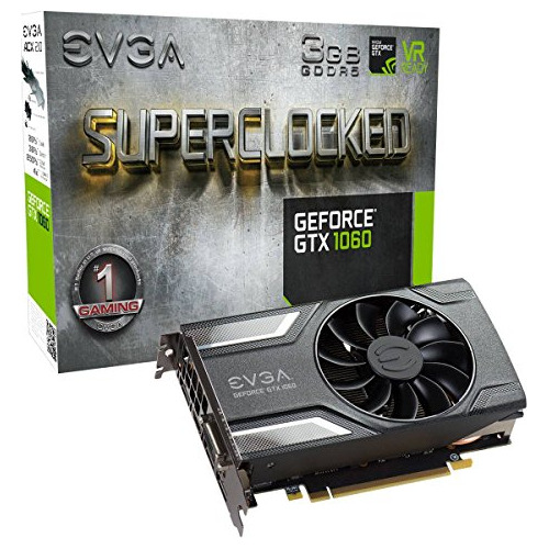 Tarjeta Gráfica Evga Geforce Gtx 1060 3gb Gddr5