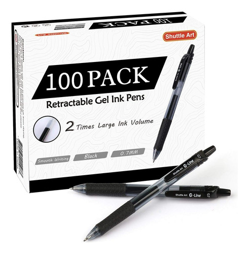 Lapiceras Ballpoint Shuttle Art Set 100 U Black1