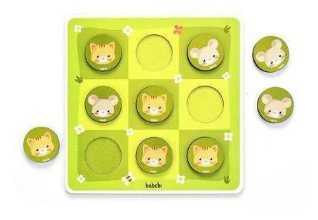 Imagem 1 de 2 de Jogo Da Velha Entre Gato E Rato - Babebi