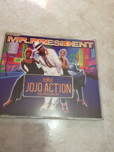 Mr. President - Jojo Action - Cd - Disco - Maxi Single (Usado)