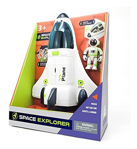 Bloonsy Space Shuttle Toy | Rocket Ship Con Astronauta