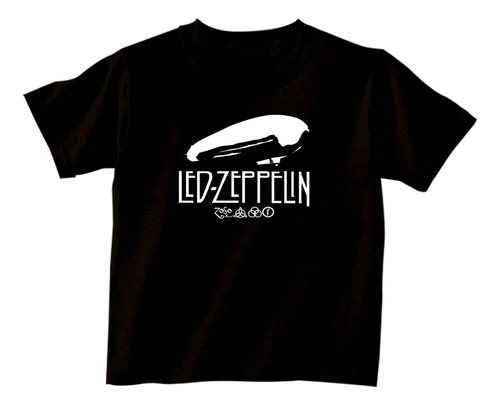Remeras Infantiles Led Zeppelin Rock |de Hoy No Pasa| 11 V