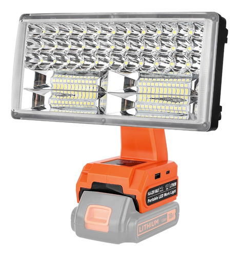 Luz De 20 V Black Decker 20 V Batería De Iones De Liti...