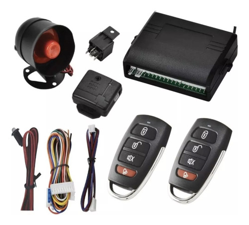 Alarma Para Carro Universal Antirrobo Antiscaner Moderna 