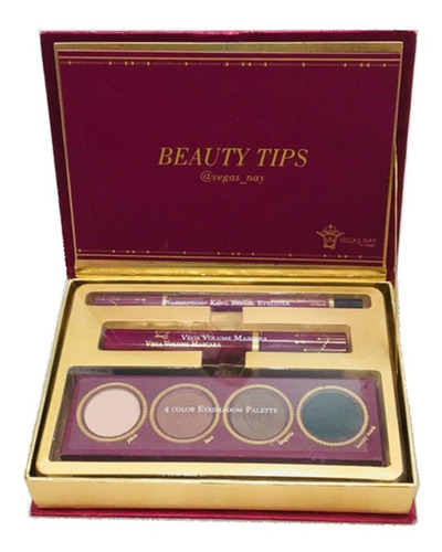 Set De Maquillaje De Ojos 3pz Vegas Nay