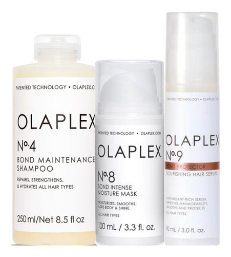 Olaplex Mascarill+termop+shampo - mL a $1500