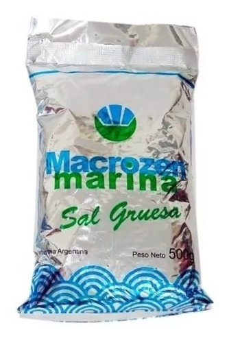 Sal Marina ( Sin Tacc ) X 500gr Fina O Gruesa - Macrozen Sf