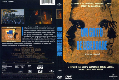 Grito De Libertad- Cry Freedom- Denzel Washington Dvd