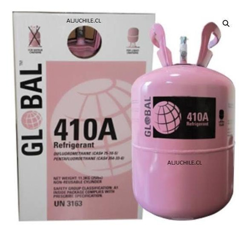 Cilindro R410a 11,3kg Refrigerante Global