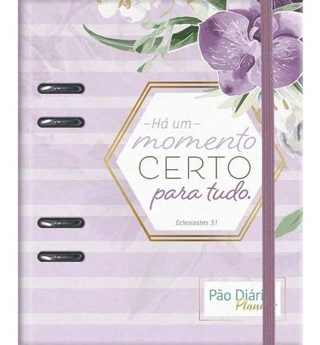 Pão Diário Planner - Orquídea, de Pão Diário. Editora Ministérios Pão Diário, capa dura em português, 2021