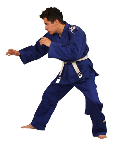 Judogi Judogui Oficial Fire Sports Azul Competencia Fmj Judo