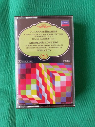 Cassette Los Grandes Temas De La Musica 21  Varios Leer